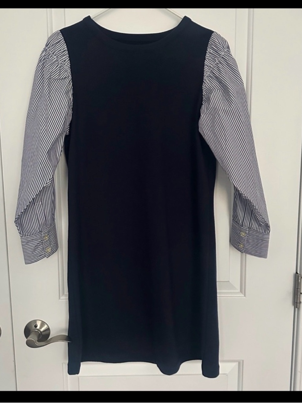 Free Assembly Long Sleeve Shift Dress